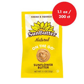 SunButter On The Go Natural Sunflower Butter, 1.1 Ounce -- 200 per case