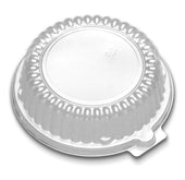 D and W Fine Pack Clear Plastic 12 Ounce Rim Bowl Dome Lid Only -- 500 per case.