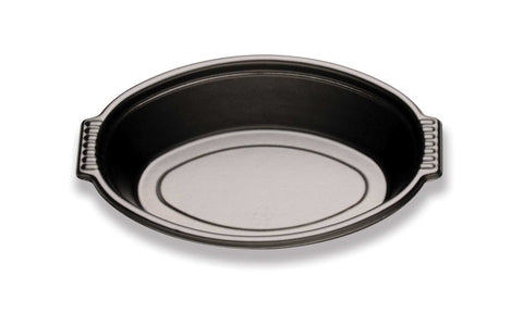 D and W Fine Pack Black Casserole Container, 16 Ounce -- 500 per case.