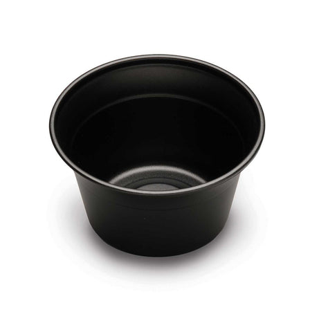 D and W Fine Pack Cup Polystyrene Black All Purpose Round Cup, 16 Ounce -- 500 per case.