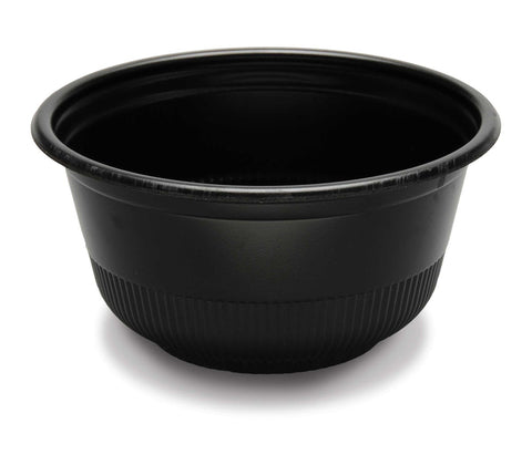 D and W Fine Pack Black Hot/Cold Container, 32 Ounce -- 500 per case.