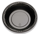 D and W Fine Pack Black Plastic Fine Bowl, 16 Ounce -- 500 per case.