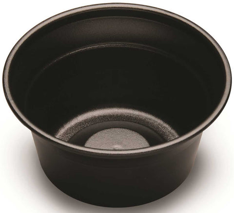 D and W Fine Pack Cup Polystyrene Black All Purpose Round Cup, 8 Ounce -- 1000 per case