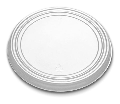 D and W Fine Pack Stackable Flat Lid Only, 5 Ounce -- 1000 per case.