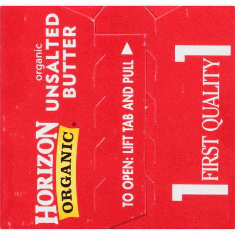 Horizon Organic Unsalted Butter, 16 Ounce -- 15 per case.