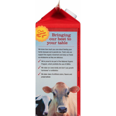 Horizon Organic Ultra Pasteurized DHA Whole Milk, 0.5 Gallon -- 6 per case.