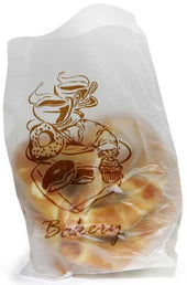 Pak Sher White Colored Tab Hot Food Bag, 8 Pound -- 1000 per case.
