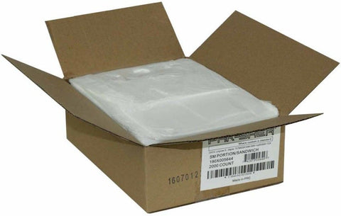 Pak Sher Food Storage Utility Bag, 6.37 X 7 inch -- 2000 per case.