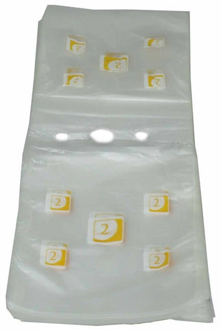 Pak Sher Number 2 Food Storage Portion Bag, 6.375 x 7 inch -- 2000 per case.