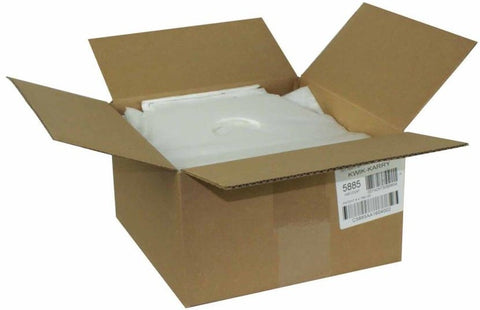 Pak Sher White Colored Bag with Handle -- 1000 per case
