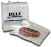 Pak Sher Plastic Deli Bag, 10 x 8 inch -- 1000 per case.