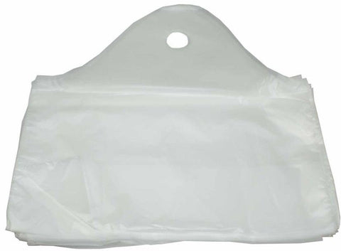 Pak Sher Colored Clear Bag, 19 x 19 x 9.5 inch -- 500 per case.