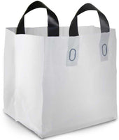 Pak Sher White Soft Tote Bag, 24 x 13 x 10 inch -- 500 per case.