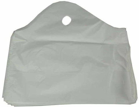 Pak Sher White Carryout Bag, 16 x 16 x 8 inch -- 500 per case.