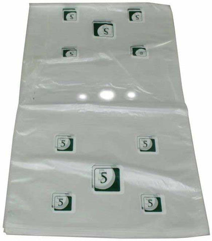 Pak Sher Extra Large Number 5 Portion Control Bag -- 2000 per case.