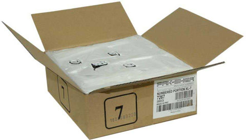 Pak Sher Extra Large Number 7 Portion Control Bag -- 2000 per case.
