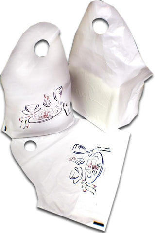 Pak Sher Colored Bon Appetit Bag -- 500 per case.