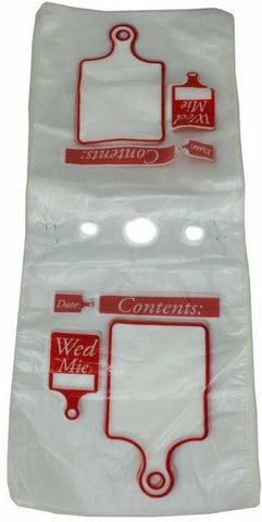 Pak Sher Wednesday Small Portion Bag, 6.375 x 7 inch -- 2000 per case