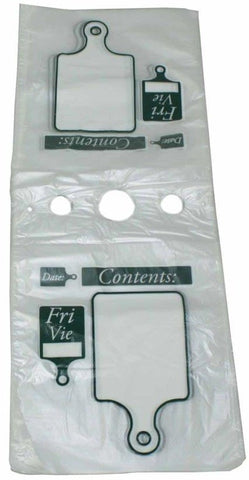 Pak Sher Friday Small Portion Bag, 6.375 x 7 inch -- 2000 per case.