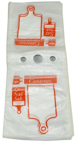 Pak Sher Saturday Small Portion Bag, 6.375 x 7 inch -- 2000 per case.