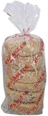 Just Bagels Multigrain Cranberry Bagel, 6 count per pack -- 4 per case.