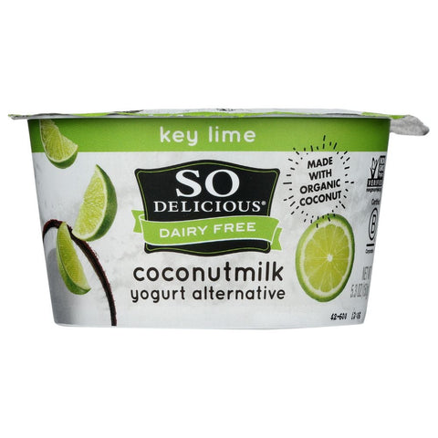 So Delicious Dairy Free Key Lime Coconutmilk Yogurt Alternative, 5.3 Ounce -- 12 per case