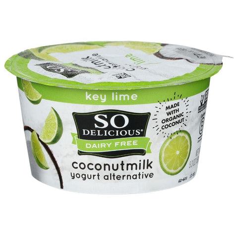 So Delicious Dairy Free Key Lime Coconutmilk Yogurt Alternative, 5.3 Ounce -- 12 per case