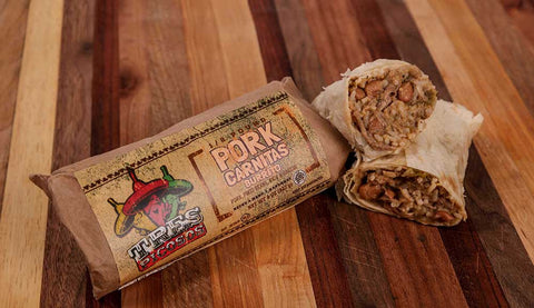 Tres Picosos Pork Carnitas Burrito -- 12 per case