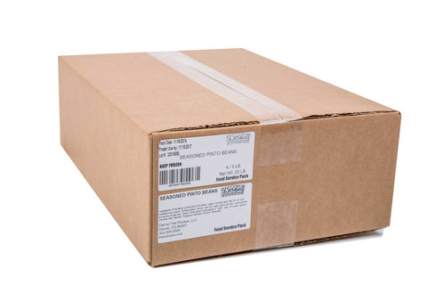 Naughty Chile Taqueria Zesty Perfectly Cooked Pinto Beans, 20 Pound.