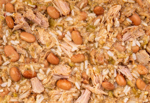 Naughty Chile Taqueria Pork Carnitas Rice and Beans Quickie Burrito Mix, 5 Pound -- 4 per case