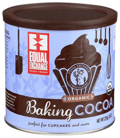 Equal Exchange Organic Baking Cocoa, 8 Ounce -- 6 per case.