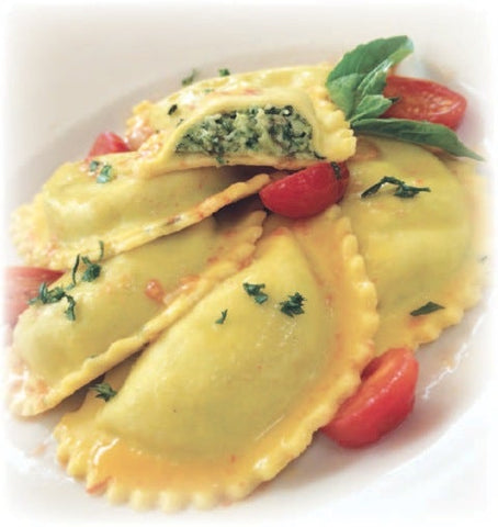 Seviroli Kale Florentine Mezzaluna Ravioli, 5.5 Pound.