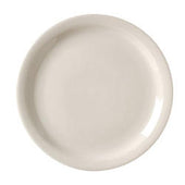 Vertex China Royal Collection Narrow Rim Undecorated American White Plate, 6 1/2 inch -- 36 per case.