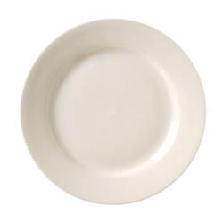 Buckingham Wide Rim Rolled Edge Plate, 10.5 Ounce -- 12 per case.