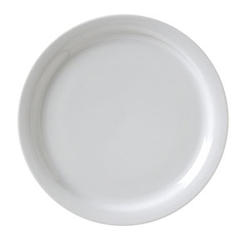 Vertex China Catalina Number 8 Narrow Rim Plate, 9 1/2 inch -- 24 per case.