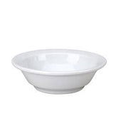 Vertex China Catalina Collection Undecorated Porcelain White Grapefruit Bowl, 6 3/8 inch -- 36 per case.