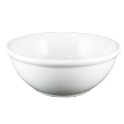 Vertex China Catalina Collection Undecorated Porcelain White Nappie, 5 7/8 inch -- 36 per case.