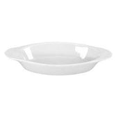 Vertex China Market Buffet Collection Porcelain White Oval Welsh Rarebit, 12 Ounce -- 24 per case.