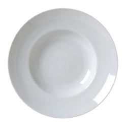 Vertex China Signature Collection Porcelain White Deep Pasta Bowl, 10 inch -- 12 per case.