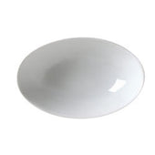 Vertex China Ventana Undecorated Porcelain White Oval Bowl, 16 Ounce -- 24 per case.