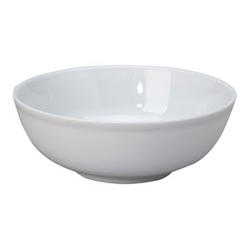 Vertex China Market Buffet Collection Porcelain White Pasta and Salad Bowl, 48 Ounce -- 24 per case.