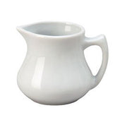 Vertex China Argyle and Catalina Collection Porcelain White Creamer, 4 Ounce -- 36 per case.