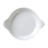 Vertex China Market Buffet Collection Porcelain White French Handled Dish, 34 Ounce -- 12 per case.