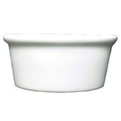 Market Buffet Collection Porcelain White Smooth Sided Ramekin, 5.5 Ounce -- 36 per case.