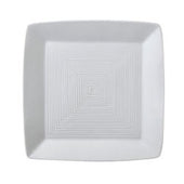 Vertex China Signature Collection Embossed Square Plate, 9 inch -- 24 per case.