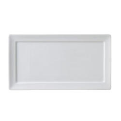 Vertex China Ventana Collection Rectangle Serving Tray, 11 5/8 x 6 1/4 inch -- 12 per case.