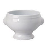 Vertex China Market Buffet Collection Porcelain White Lion Head Soup Tureen, 14 Ounce -- 24 per case.