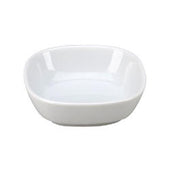 Vertex China Signature Collection Porcelain White Round Square Bowl, 7 1/4 Ounce -- 36 per case.