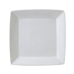 Vertex China Signature Collection Square Plate with Out Embossed, 6 inch -- 36 per case.