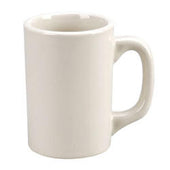 Vertex China Vista Collection White Log Home Mug, 11 Ounce -- 36 per case.